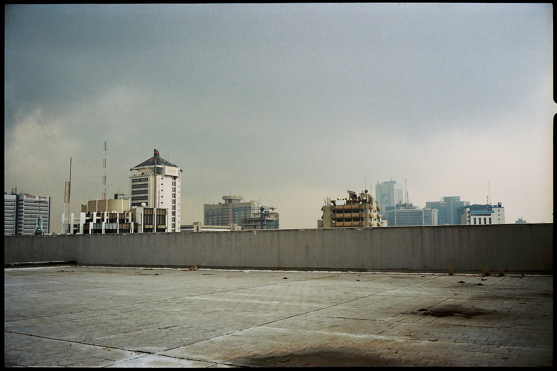 Lagos, Nigeria - view from a rooftop
